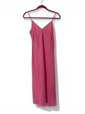 Time and Tru Pink Maxi Slip Dress